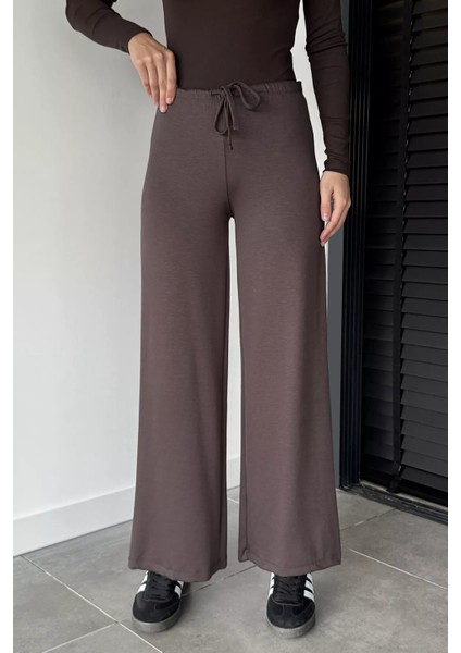 Kadın Bel Lastikli Modal Kumaş Eşofman Altı P-00018629