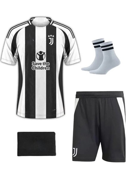 Juventus Kenan Yıldız Yeni Sezon 2024/25 10 Numara Çocuk Forması 4lü Çorap-Bileklik Hediyeli Asf