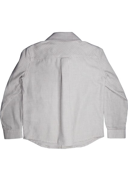 Pamuklu Pötikare Baharlık Erkek Çocuk Sportif Gömlek Açık Kahve fırsatları