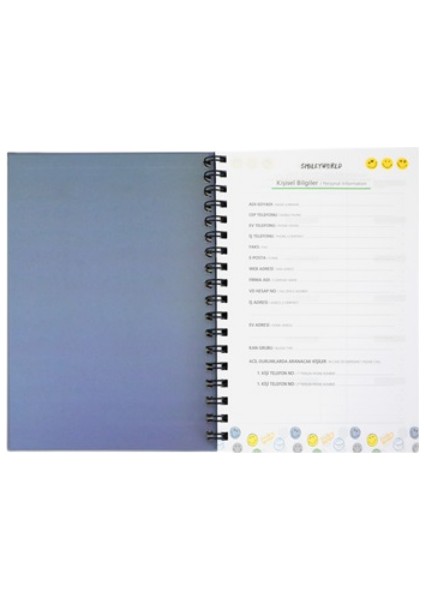 Smiley 17X24 Spiralli Haftalık, Aylık, Yıllık 100 Yaprak fiyatları