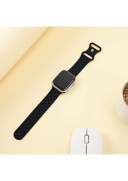 Apple Watch Seri 49/46/45/44/42 mm Uyumlu Soft Silikon Ayarlanabilir Kordon fiyatları