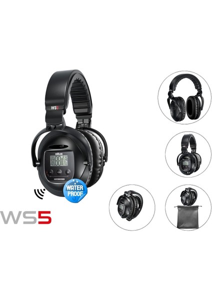 Xp Ws5 Master Dedektör (Ws5 Kablosuz Kulaklık ve 24X13CM Hf Başlık Ile) fiyatları