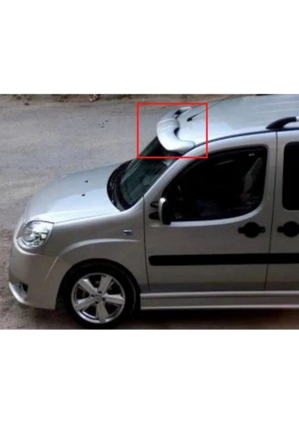 Fiat Doblo 1 - 2 Ön Cam Üstü Güneşlik (( Beyaz Boyalı ))