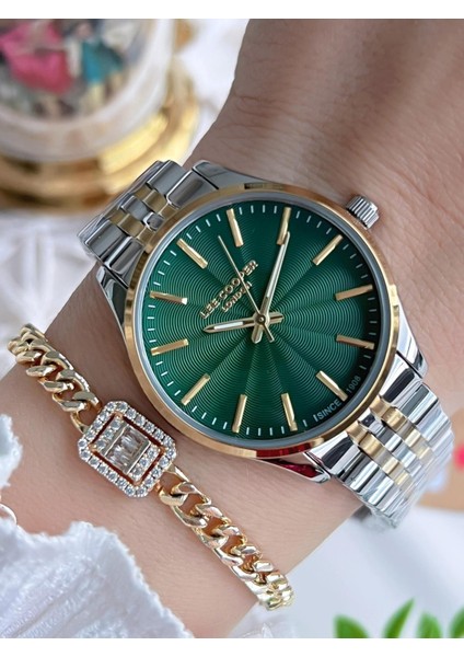 Çelik Kordonlu 3 Atm Suya Dayanıklı Kadın Kol Saati VS.BLKT.0632