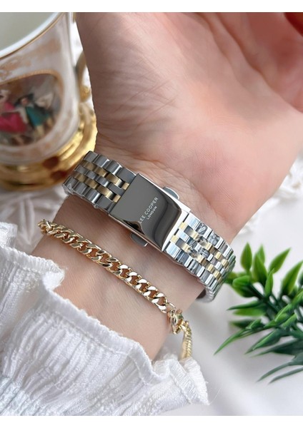 Çelik Kordonlu 3 Atm Suya Dayanıklı Kadın Kol Saati VS.BLKT.0632 modelleri