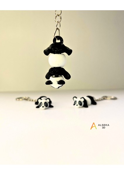- 3D Baskı Panda Figürlü Anahtarlık fiyatları