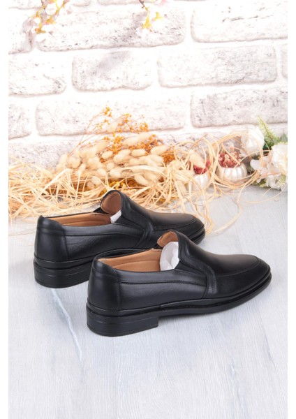 42706 Face Rahat Esnek Kauçuk Taban Hakiki Deri Erkek Ayakkabı indirimleri