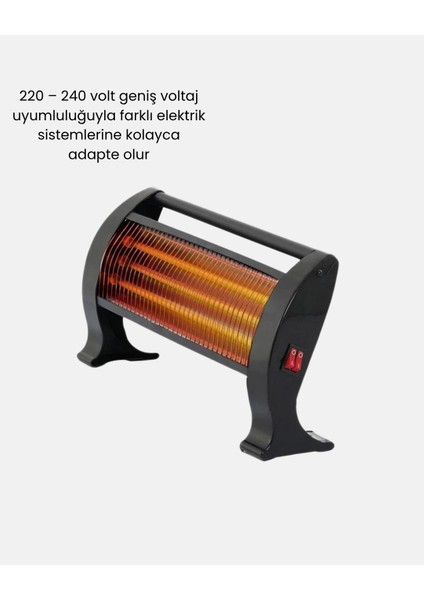 1200 Watt Ayak Isıtıcı – Hızlı Isınma, 2 Yıl Garantili ve Şık Tasarım indirimleri
