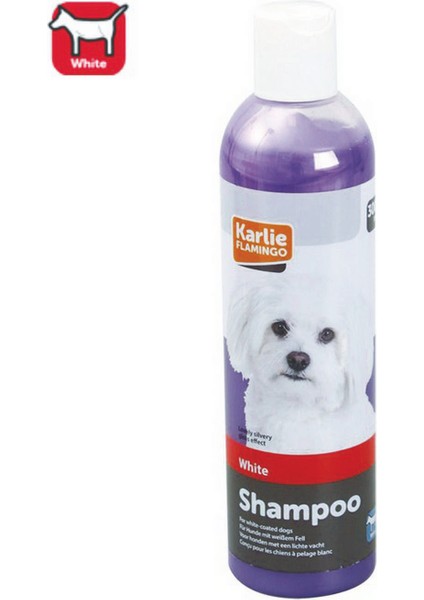 Techmrt Karlıe Beyaz Tüylü Köpek Şamp. 300ML