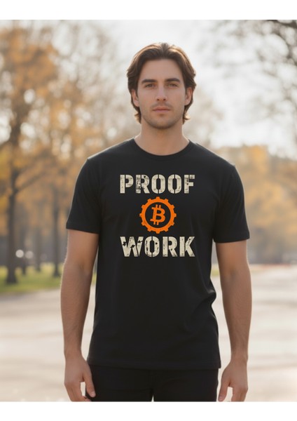 Devısso Traders Proof B Work - Bitcoin - Trader, Borsaci Erkek Siyah T-Shirt fiyatları