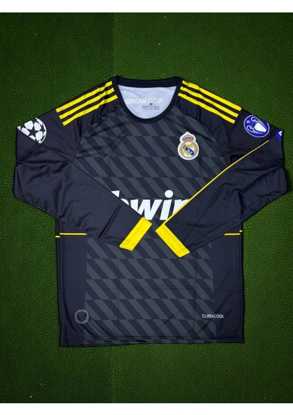 Nostaljik Uzun Kollu Real Madrid Siyah Ronaldo Forması fiyatları
