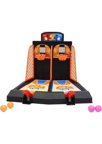 Taşınabilir Parmak Basketbol Oyuncak 2 Kişilik Ev Tipi