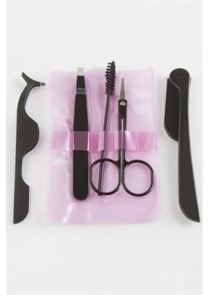 Techmrt 5 Parça Kaş Kirpik Seti-Siyah