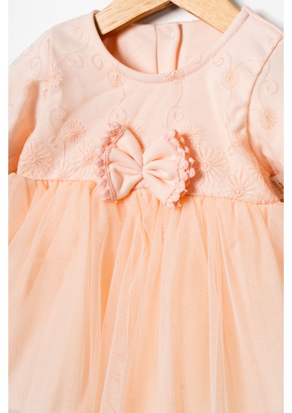 Kız Bebek Mevlütlük Dantelli Bandanalı Elbise indirimleri