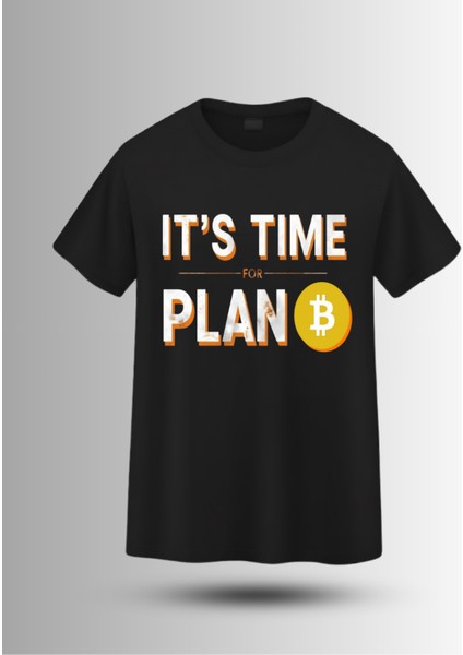 Devısso Traders Time For Plan B - Bitcoin - Trader, Borsaci Kadınb Siyah T-Shirt modelleri