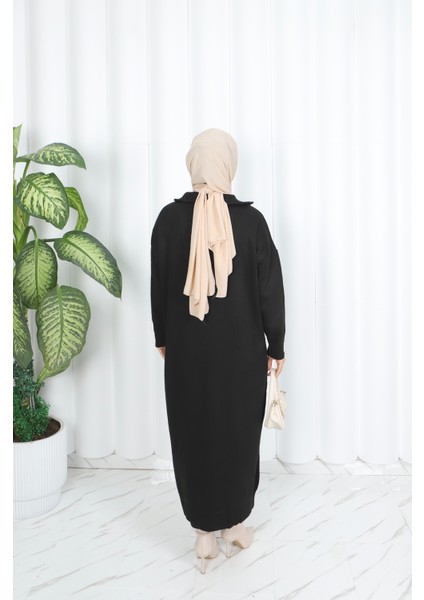 Fitilli Fermuarlı Triko Elbise indirimleri