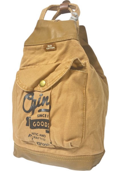 Kaliteli Küçük Boy Tek Gözlü Vintage Salaş Disayn Sırt Günlük Gezi Trekking Çantası S Boy 19CMX32CM modelleri