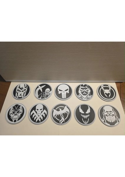Marvel Özel Bardak Altlığı modelleri