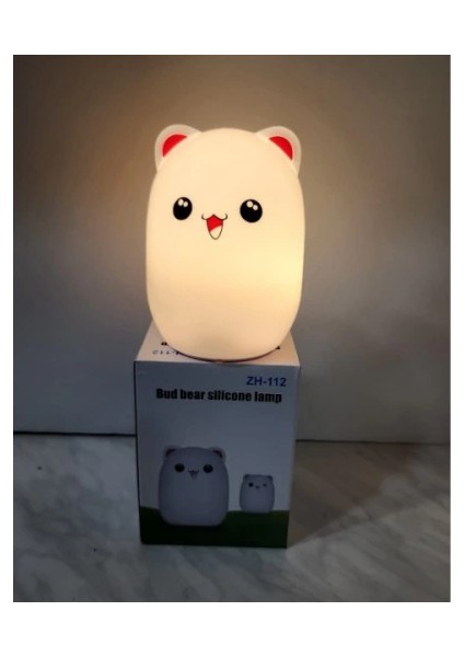 Sevimli Ayıcık Tasarımlı Gece Lambası