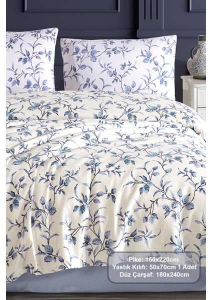 Fine Pike Takımı Tek Kişilik (160X230 Cm) Mavi modelleri
