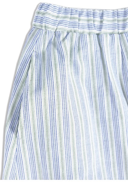 %100 Pamuk Çizgili Yazlık Kız Çocuk Etek modelleri