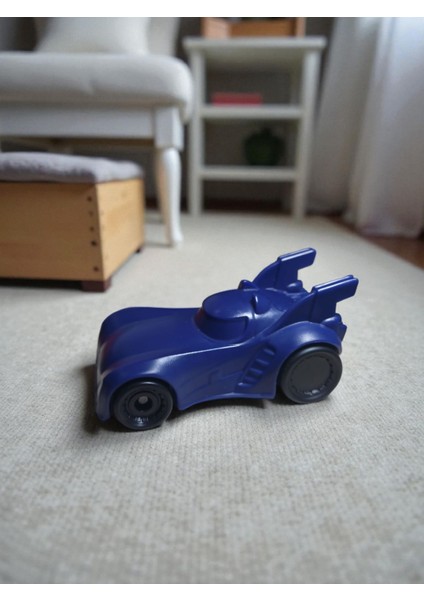 Vintage Çek Bırak Orijinal Batman Arabası & 9 cm