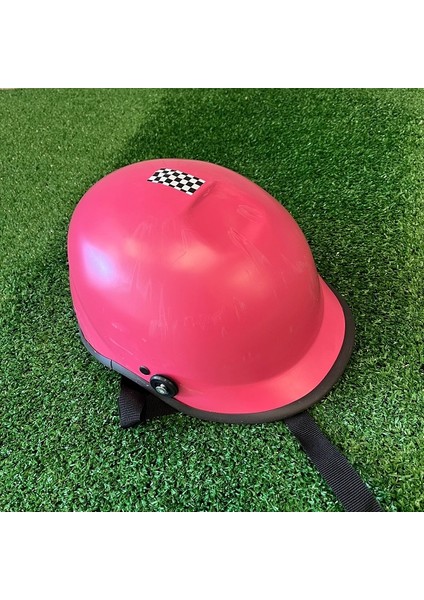 Camsız Jokey Kırılmaz Kask Pembe