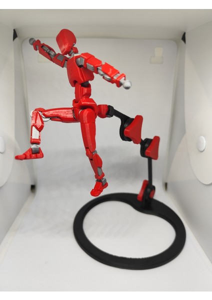 3D Figür Standı Lucky 13 Titan 13 Dummy Stand Standart 14 cm Uyumlu 2 Renkli Pozisyon Verilebilir.Sabitlenebilir,3 kollu