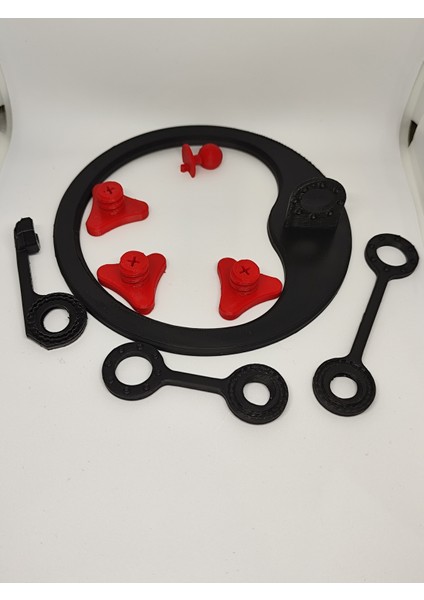 3D Figür Standı Lucky 13 Titan 13 Dummy Stand Standart 14 cm Uyumlu 2 Renkli Pozisyon Verilebilir.Sabitlenebilir,3 kollu