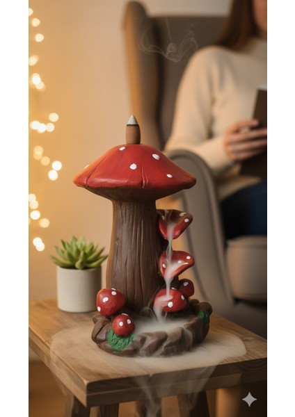 Büyük Mantar Şelale Geri Akış Tütsülük