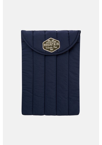 Mountain Wanderer Puffer Laptop Case - Lacivert