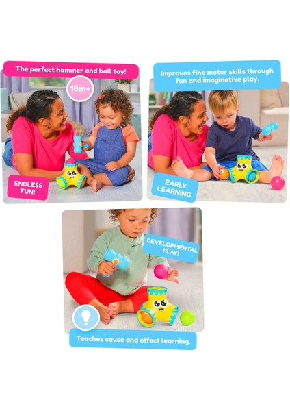 73668 Tak Tak Fırlat Toplar Bash Pop 18M+ modelleri