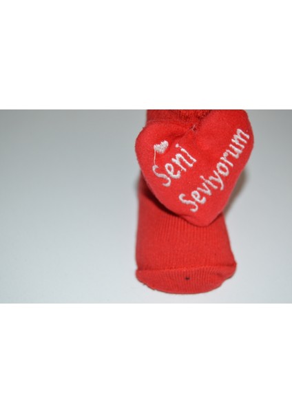 🧦 0–12 Ay Bebek Çorabı – “seni Seviyorum” Temalı fırsatları