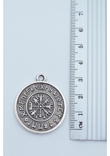 Vegvisir Viking Pusula Kolye Deri İp modelleri
