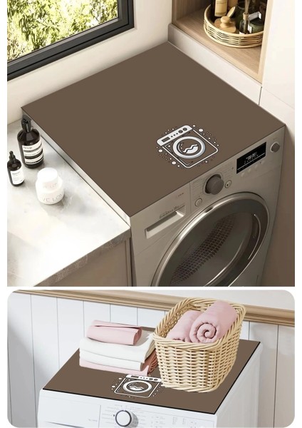 Çamaşır ve Kurutma Makinesi Üstü Düzenleyici Matı Örtüsü Kaymaz Sıvı Geçirmez 27240601
