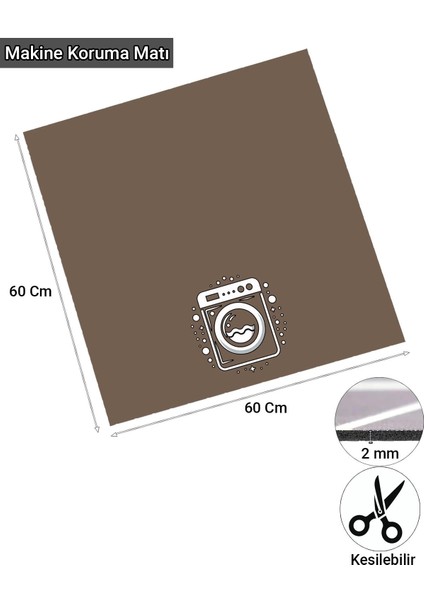 Çamaşır ve Kurutma Makinesi Üstü Düzenleyici Matı Örtüsü Kaymaz Sıvı Geçirmez 27240601 fiyatları