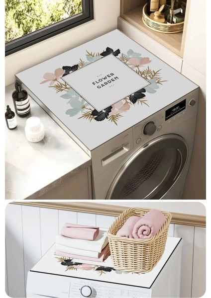 Çamaşır ve Kurutma Makinesi Üstü Düzenleyici Matı Örtüsü Kaymaz Sıvı Geçirmez 27240606