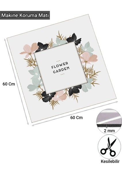 Çamaşır ve Kurutma Makinesi Üstü Düzenleyici Matı Örtüsü Kaymaz Sıvı Geçirmez 27240606 fiyatları