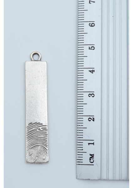 Parmak Izi Gümüş Kaplama Deri Ip Kolye modelleri