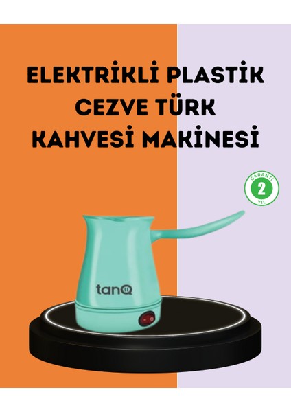 Techmrt 700 Watt Plastik Cezveli Elektrikli Kahve Makinesi