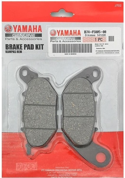 Xmax 250 Arka Disk Balata Orjinal 2023-2025