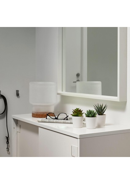 Fejka Saksılı Yapay Bitki Yeşil 6 cm 3 Adet modelleri