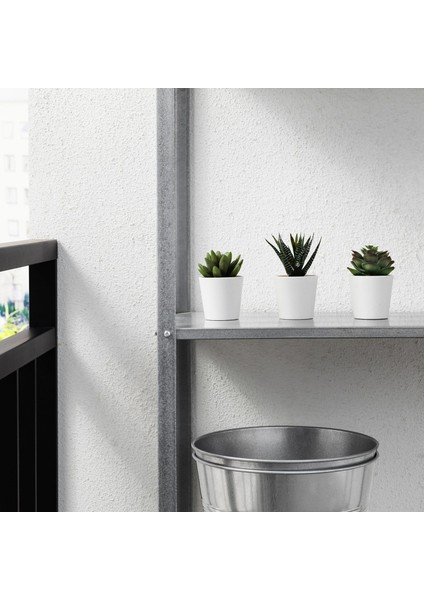 Fejka Saksılı Yapay Bitki Yeşil 6 cm 3 Adet fırsatları