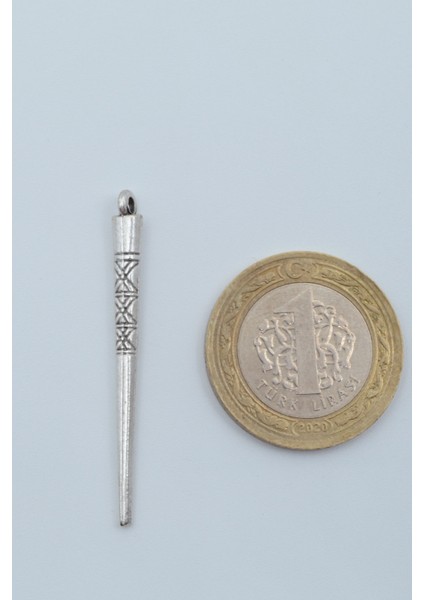 Etknik Desenli Çubuk, Gümüş Kaplama Deri Ip Kolye fırsatları