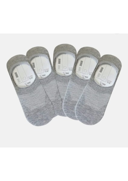 Erkek Slikonlu Babet Çorap 5'li fırsatları