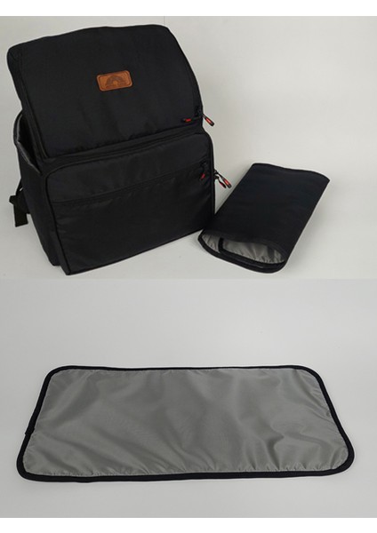 Ultra Hafif - Termal Gözlü - Bebek Arabası Askılı 25X32X40 Anne Bebek Bakım Çantası