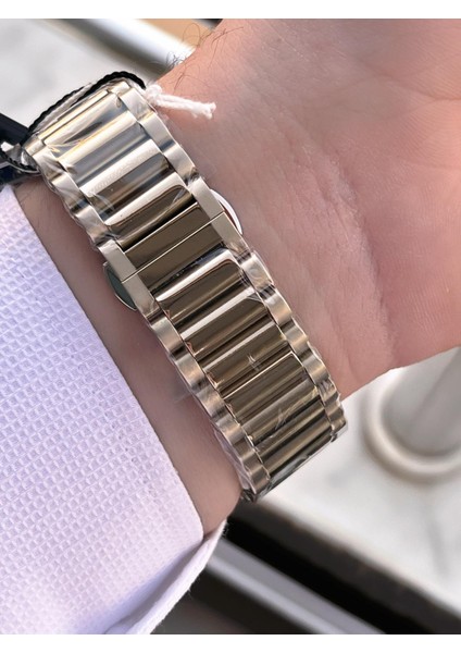 Otomatik Çelik Kasa Çelik Kordon 5 Atm Suya Dayanıklı Erkek Kol Saati VS.BLKT.0633 fırsatları