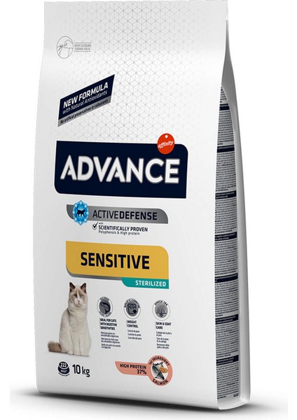 Techmrt Advance Cat Sterılızed Salmon Sensıtıve 10 kg