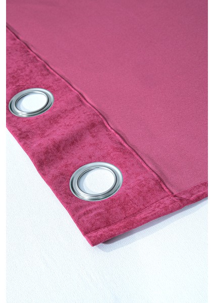 Harmony Halkalı Fon Perde Fuşya 140X260 modelleri