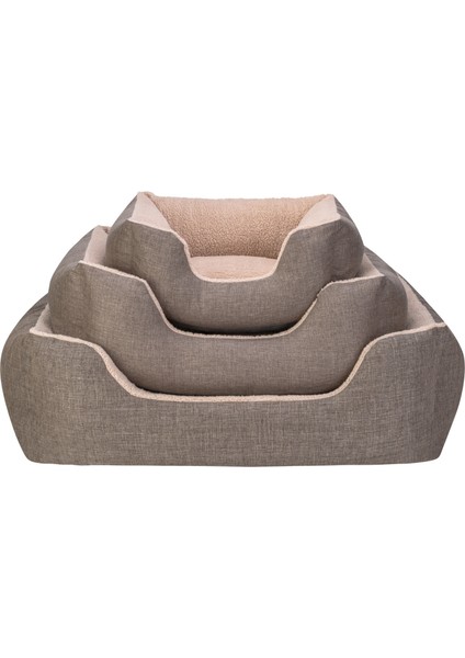 Techmrt Pet Comfort Echo Varro Kahve-Bej Köpek Yatağı L 85X105CM fırsatları